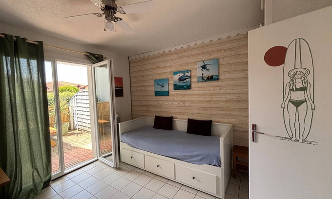 Biscarrosse Plage Apartment | Charming Apt Near Beach in Biscarrosse - Sleeps 4, Terrace, Parking Included