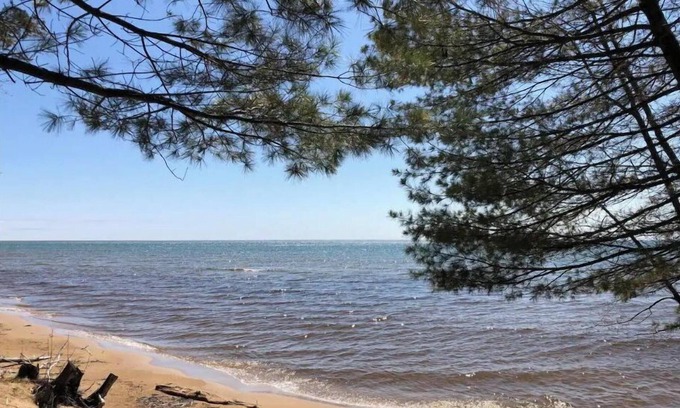 Tawas City Cottage | Cheerful cottage with 4 private beach accesses!