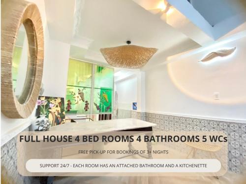 Downtown Ho Chi Minh City House | Cherry Blossom Boutique Hotel Entire House Bui Vien
