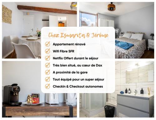 Dax Apartment | Chez Ismarita & Jérôme - Tout Dax à pied - Wifi