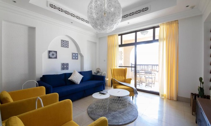 Downtown Dubai Apartment | Chic 2BR with Burj Khalifa View in Souk Al Bahar