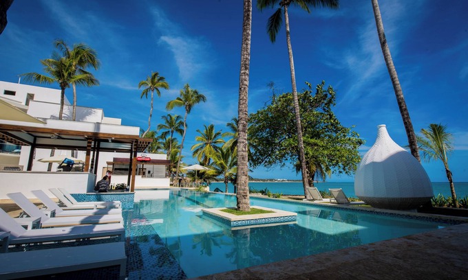 Cabarete Resort | Chic resort in awesome Cabarete with fitness room, WiFi, AC