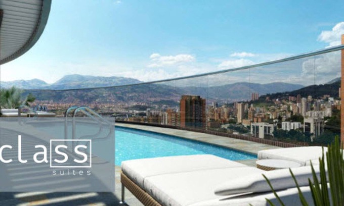 El Poblado Apartment | CLASS Suites 802 Family & Business- 360 degree view