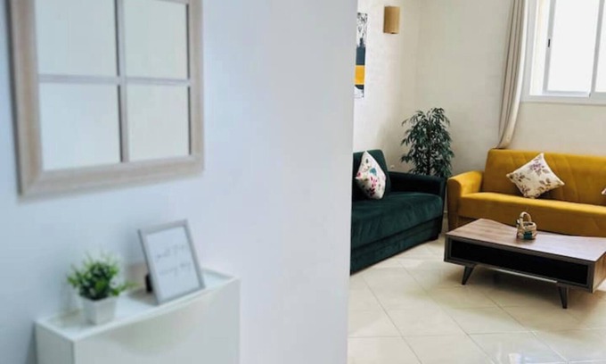Tangier Apartment | Clean & Calm Apt - 1st Floor - Free Parking & Wifi - Equipped Kitchen