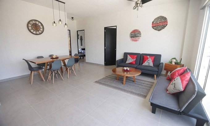 Cancun Apartment | Close to the Turquoise Sea, ideal for couples, adventurers and families!