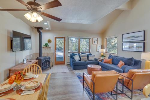 Cloudcroft House | Cloudcroft Vacation Rental about 4 Mi to Skiing!