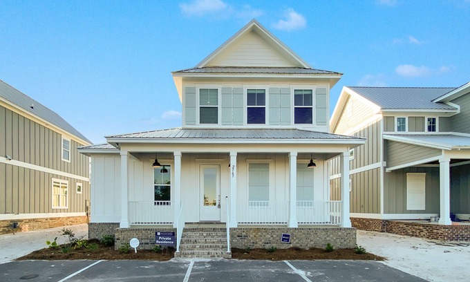 Orange Beach House | Coastal Luxury Beach Escape with Plenty of Room! Pool and Golf Nearby