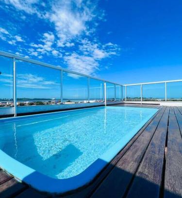 Extensao do Bosque Apartment | Cobertura Duplex Com Piscina e Vista mar