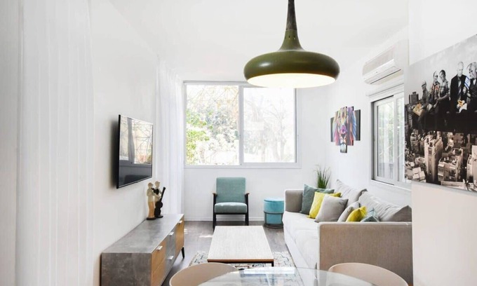 Tel Aviv Promenade Apartment | Cocooning 1BR in Gordon Beach by HolyGuest