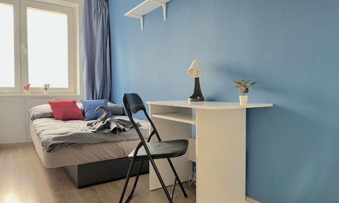 Gdansk City Center House | Colourful Room
