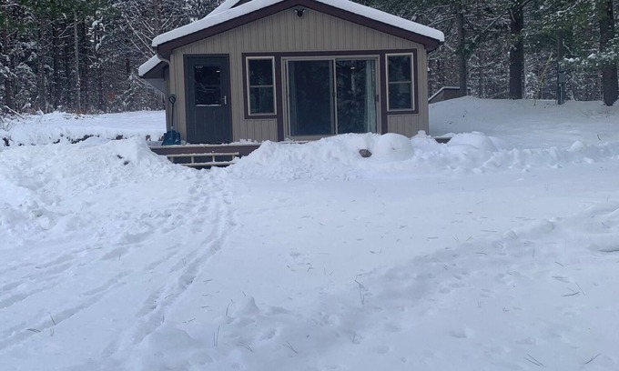 Grayling Cabin | Come take a walk in our woods.