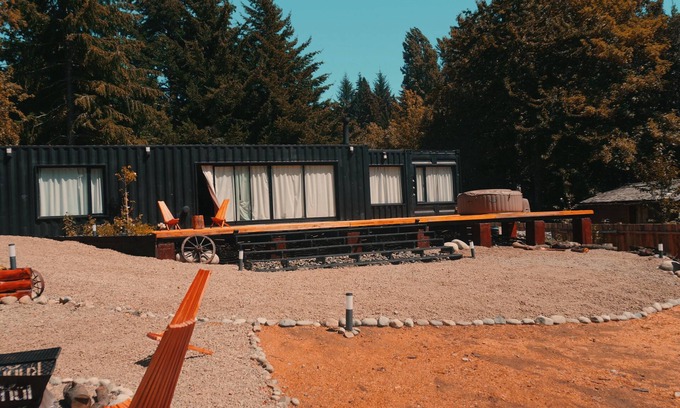 San Carlos de Bariloche Cabin | Container cabin in the middle of the forest! Close to most tourist attractions!