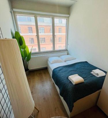 København NV Apartment | Copenhagen Studio Double Bed and Kitchen 2