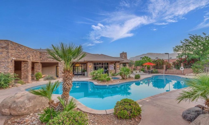 St. George House | Coral Springs Resort H2 Brand New Home, Community Pool, Outdoor Fireplace, and Near Sand Hollow