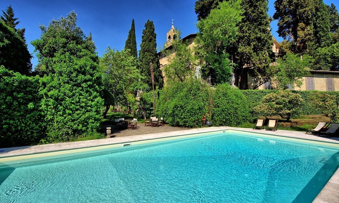 Montespertoli Other | Cosy apartment for 2 people with A/C, WIFI, pool and panoramic view