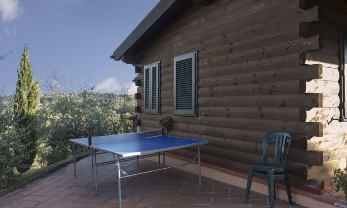 Sughera Apartment | Cosy apartment with pool, WIFI, A/C, TV, terrace, panoramic view and parking, close to San Gimig.