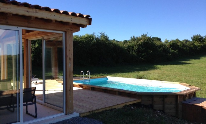 Le Vigan House | cottage 5 people in the Lot private pool