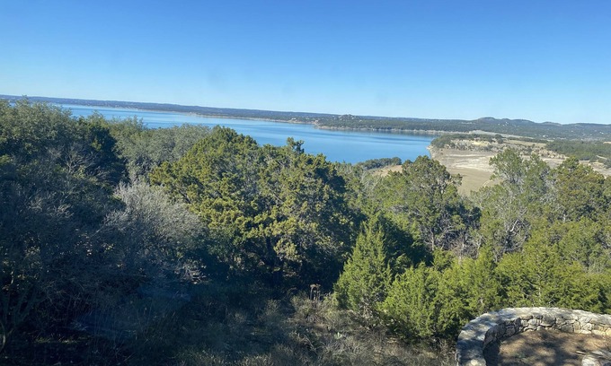 Canyon Lake House | Country home with modern amenities overlooking the lake.