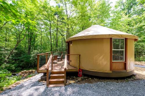 Balsam Grove Other | Couples Yurt - The Whisperer at Valley Bear Farms Resort