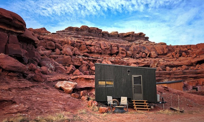 Moab Cabin | Cozy Cabin @ Private Moab Ranch