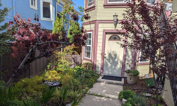 Bushrod Apartment | Cozy guest suite with private entrance overlooking beautiful garden!