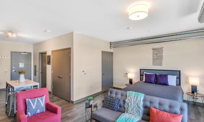 Lawrenceville Apartment | Cozy + Modern Studio in the Heart of Lawrenecville