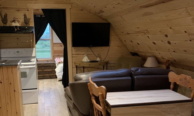 Wellington Cabin | Cozy rustic loft
