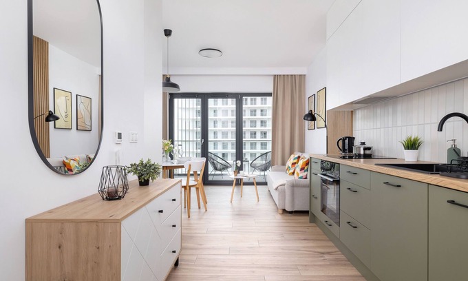 Katowice Apartment | Cozy Studio Katowice Spodek by Renters