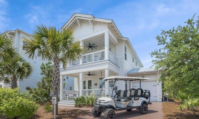 Santa Rosa Beach House | Crab Cottage - 21 E Crabbing Hole Lane