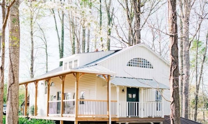 Celina House | Custom Garden Home, reclaimed building features