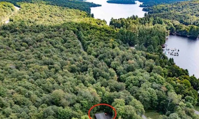Old Forge Ski Chalet | Custom log home in the Adirondack Mountains "The Ducks Nest"
