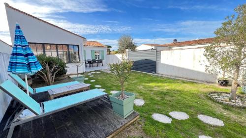 La Couarde-sur-Mer Villa | Dans le centre des Brardes, au calme, charmante location de plain pied
