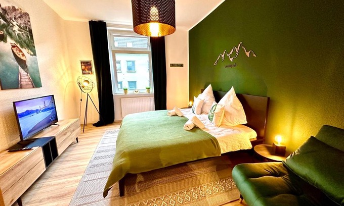 Suedviertel Apartment | Das Berg Apartment Rüttenscheid, Netflix, nahe Messe, Klinikum