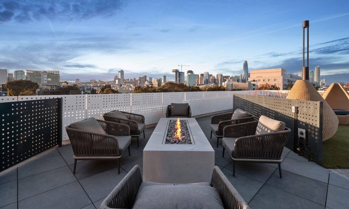 South of Market Apartment | Delightful SoMa 1BR w/ Bocce, A/C & Roof, nr BART, by Blueground