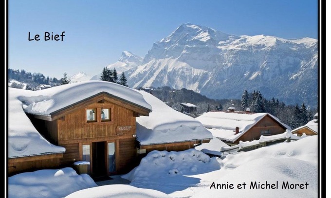 Les Carroz-d'Araches Apartment | Demi-Chalet Le Bief -Prox pistes