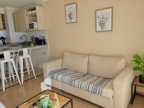 Chillan Apartment | Departamento Centro Chillan - Parking -Vista