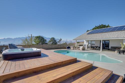 Desert Hot Springs House | Desert Hot Springs Home with Saltwater Pool and Views