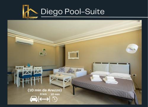 Arezzo Apartment | Diego Pool-Suite