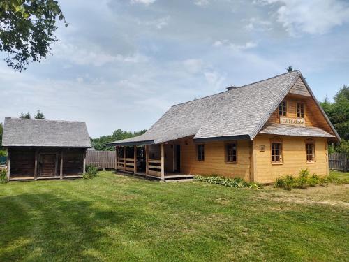 Bialowieza House | Dom z bali. Chata Michal.