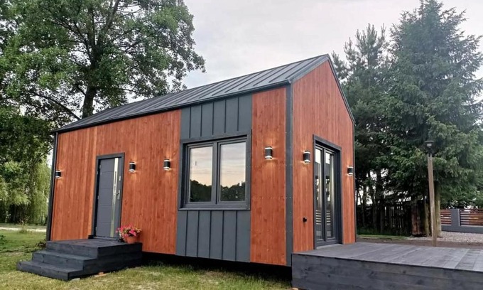 Pasieki House | Domek całoroczny nad Jeziorem Izdebno