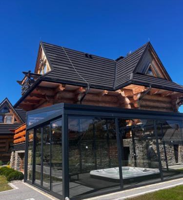 Bialka Tatrzanska Ski Chalet | Domek w Białce z JACUZZI w ogrodzie