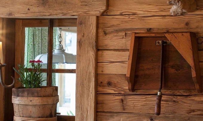 Mittenwald Apartment | Double room north without balcony "Almnest" - Gröbl-Alm, Alpengasthof /-hotel