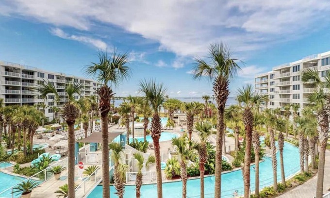 Fort Walton Beach Apartment | DW-Sandpiper 407-Resort Style Condo w/Great Views
