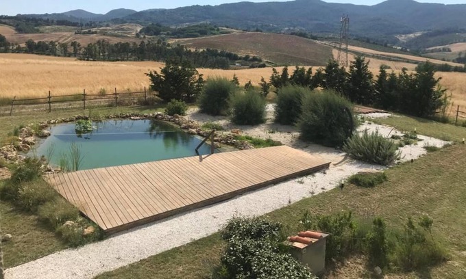Fauglia Villa | Ecological villa with bio-pool nestled in the Toscama countryside