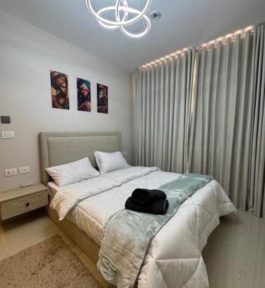 New Cairo Apartment | elegant hotel studio Porto New Cairo pool access