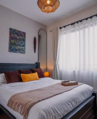 Kilimani Apartment | Elegant Wilma Towers Apartment - Golden Sunsets and Ngong Hills View