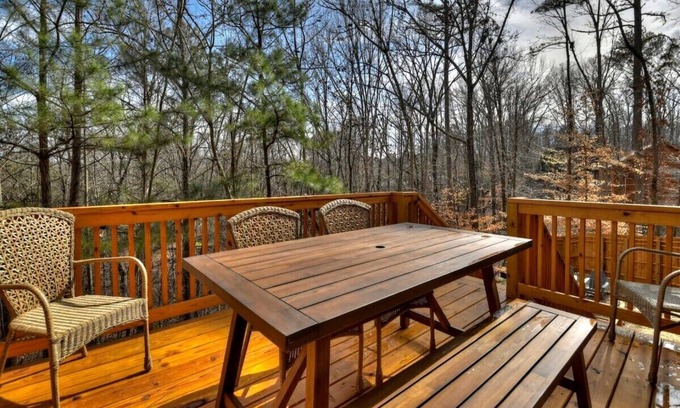 Ellijay House | Empress Tree Lodge - HotTub/Sauna/FirePit/Sleeps 12