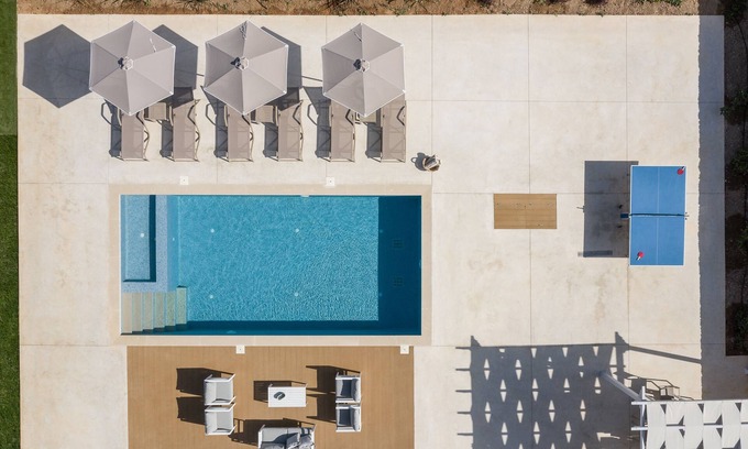 Prinos Villa | Evaero Villa IV, Family Retreat with a 36m² Pool