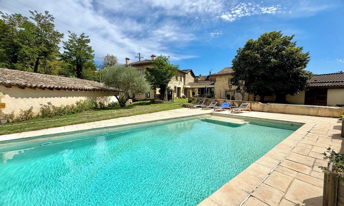 Le Bois-d'Oingt House | Exceptional large Beaujolais house with swimming pool