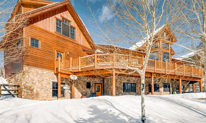 The Reserve House | Expansive Home in The Reserve w/Mountain Views, 2 Decks, & Private Hot Tub